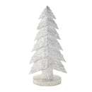 Melrose White Christmas Tabletop Trees (Set of 2)