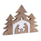 Melrose Nesting Wood Nativity Display 12"L