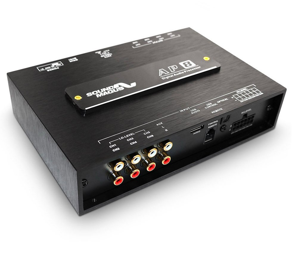 Sound Magus AP8V3 8-Channel Digital Sound Processor with Bluetooth ...