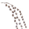 Melrose Snowy Hanging Pinecone Spray (Set of 6)