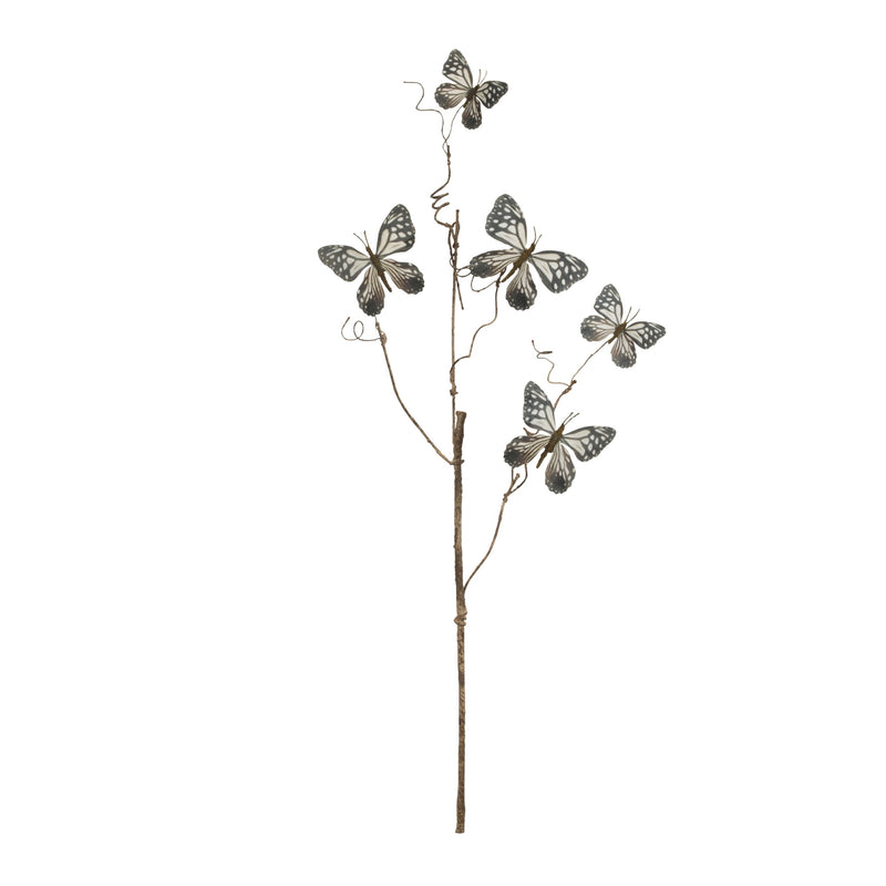 Melrose Butterfly Twig Spray (Set of 4)