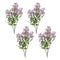 Melrose Lilac Floral Spray (Set of 4)