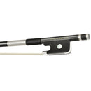 Müsing C5 Round Carbon Stick Cello Bow w/ Ebony Frog & Silver Outfit