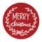 Melrose Cut Metal Merry Christmas Plaque 20"D