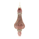 Melrose Ribbed Glass Drop Ornament (Set of 6)