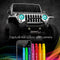 XKGlow 7" XKchrome App Control RGB Jeep Headlight Kit - MX-7IN-JP-KIT