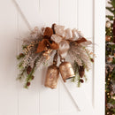 Melrose Distressed Metal Bell Ornament (Set of 2)