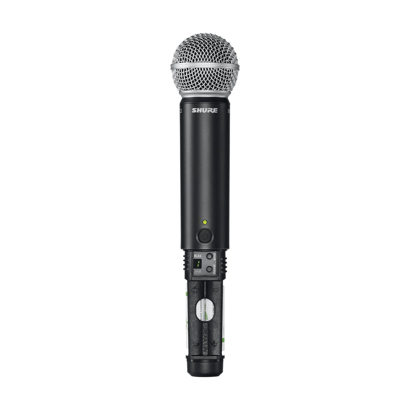 Shure BLX288/SM58-J11 Wireless Dual Vocal System w/ 2 PG58 Microphones J11 Band