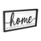Melrose Home Sentiment Sign 23.5"L Wall Decor, Wood