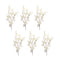Melrose Ivory Silver Dollar Eucalyptus Leaf Spray (Set of 6)