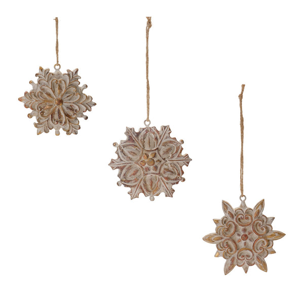 Melrose Snowflake Ornament (Set of 12)