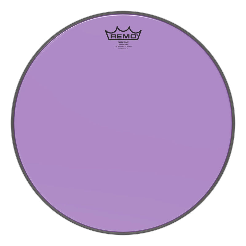 Remo Emperor Colortone Purple 15" Tom Drumhead BE-0315-CT-PU