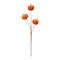 Melrose Plush Fall Pumpkin Spray (Set of 2)