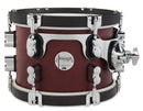 PDP Concept Classic 7x10" Mounted Tom – Ox Blood Stain w/ Ebony Stain Hoops