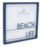 Melrose Beach Life Magnetic Memo Board 15.75"SQ Wall Decor, Nautical, Metal