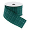 Melrose Tattersall Plaid Wired Ribbon 2.5" x 5 Yds.