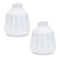Melrose Ribbed Ceramic Vase (Set of 2)