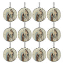 Melrose Holy Family Disc Ornament (Set of 12)