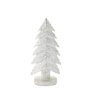 Melrose White Christmas Tabletop Trees (Set of 2)