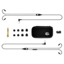 MEE Audio MX4 PRO Smoke Quad‑Driver IEM Hybrid Earphones - EP‑MX4PRO‑BK