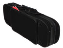 Pedi NiteFlash 4/4 Violin Case Black/Grey – Lightweight w/ Steel-Shield