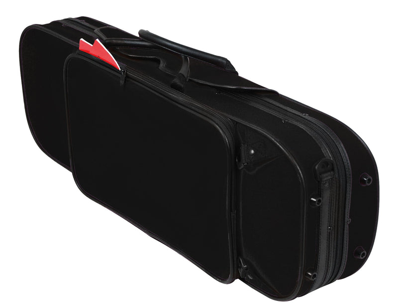 Pedi NiteFlash 4/4 Violin Case Black/Grey – Lightweight w/ Steel-Shield