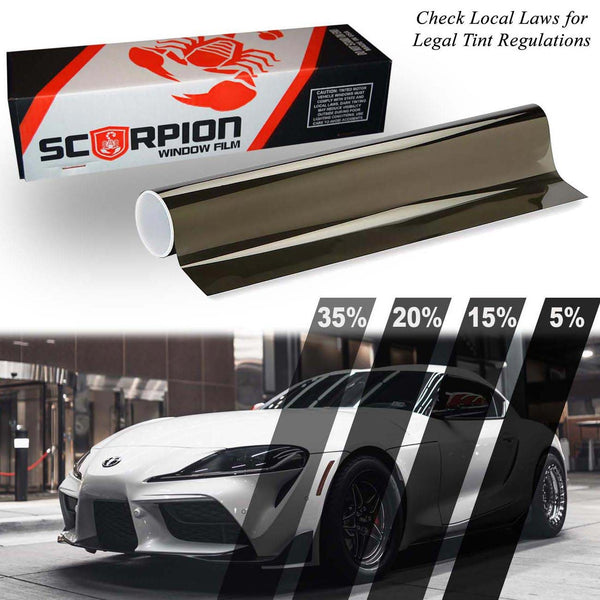 Scorpion Carbon Plus 20% Window Tint Roll CP20B40