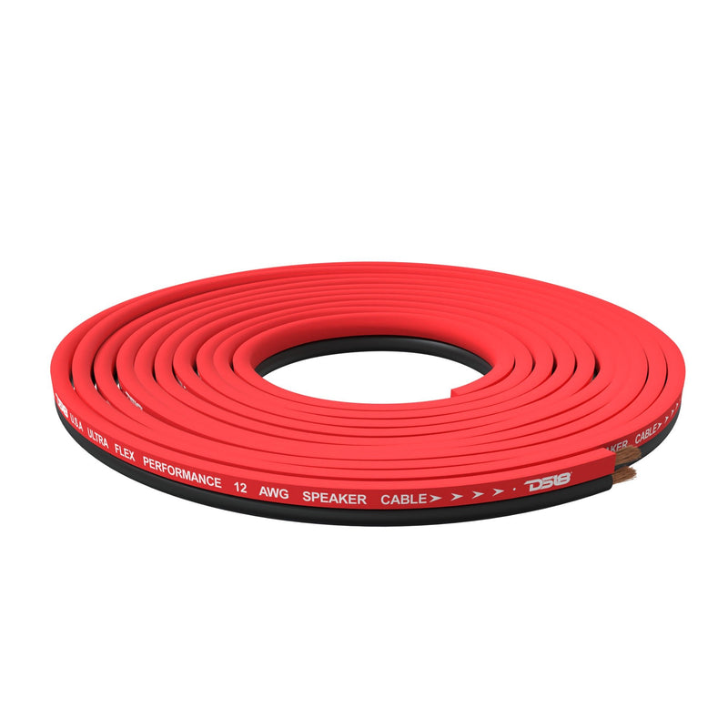 DS18 SW-OFC12GA-250RB 12-Gauge Oxygen-Free Copper Speaker Wire – 250 Feet