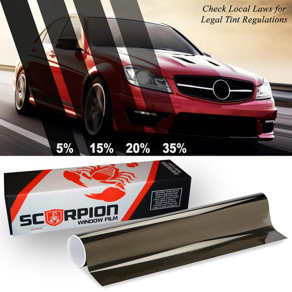 Scorpion Carbon 20% Window Tint Roll CS20B24