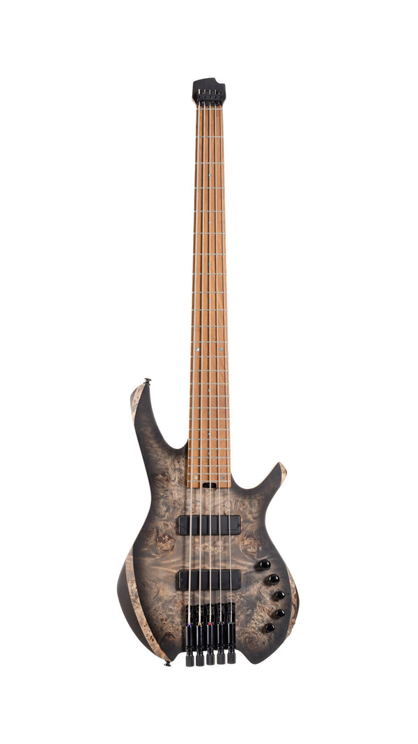 Cort Artisan Space 5 Headless 5-String Bass Star Dust Black SPACE5SDB