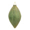 Melrose Ribbed Glass Ornament with Gold Accent (Set of 6)