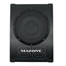 Massive Audio BOOM88 8" 200W RMS Hideaway Under Seat Powered Subwoofer