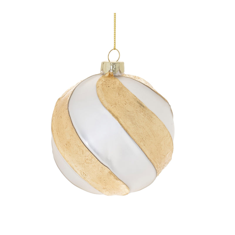 Melrose Distressed Glass Ball Ornament (Set of 6)