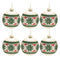 Melrose Nordic Glass Ball Ornament (Set of 6)