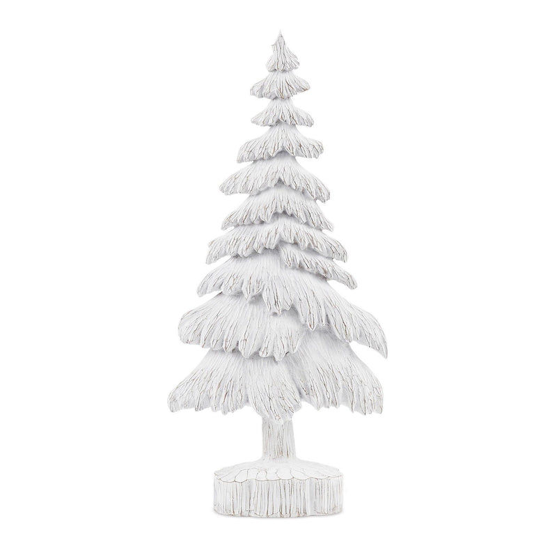 Melrose White Washed Pine Tree (Set of 2)
