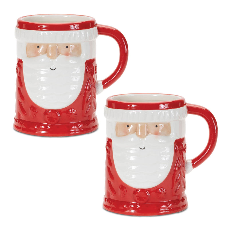 Melrose Santa Coffee Mug (Set of 2)
