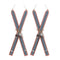 Melrose Wood Ski Ornament (Set of 2)