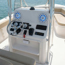 Poly-Planar 8" Marine Speakers 250W RMS LED White