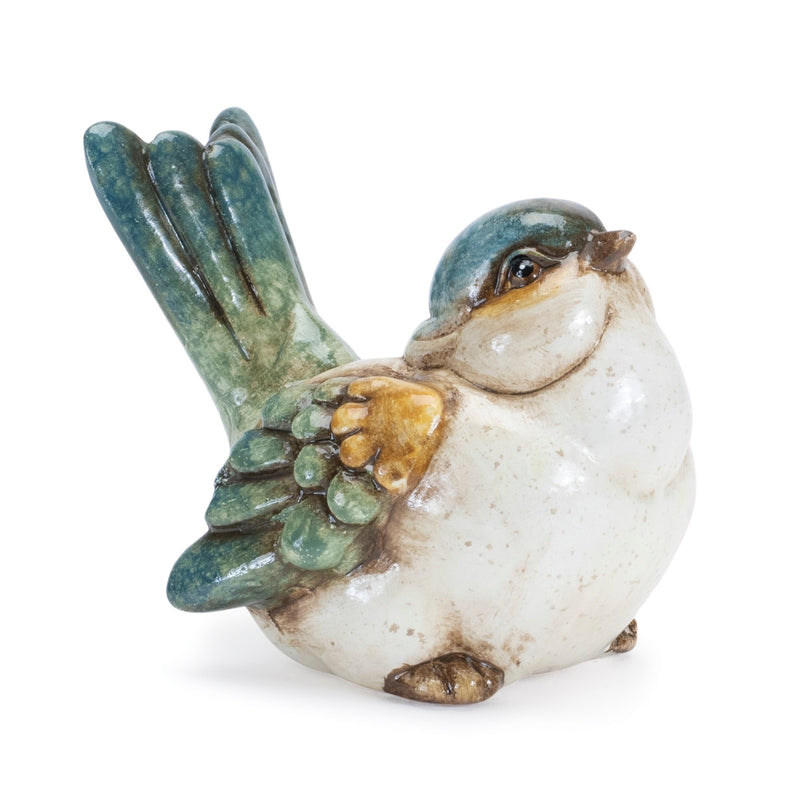 Melrose Terra Cotta Bird Figurine (Set of 6)