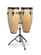 Latin Percussion Aspire Series LPA646-AW 10" & 11" Conga Set w/ Stand - Natural