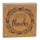 Melrose Give Thanks Harvest Sign (Set of 6)