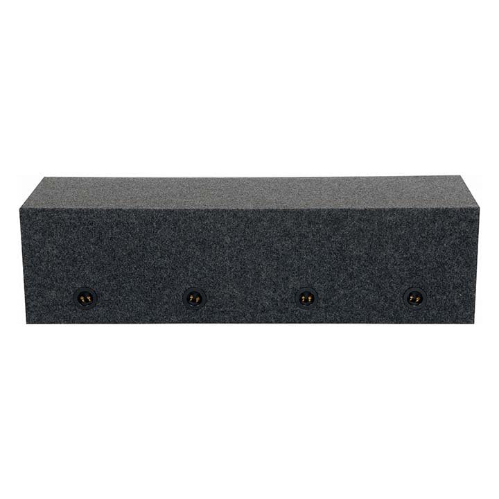 QPower Quad Sealed Sub Box QHD124HOLE