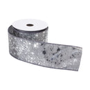 Melrose Distressed Grey Ribbon (Set of 2)