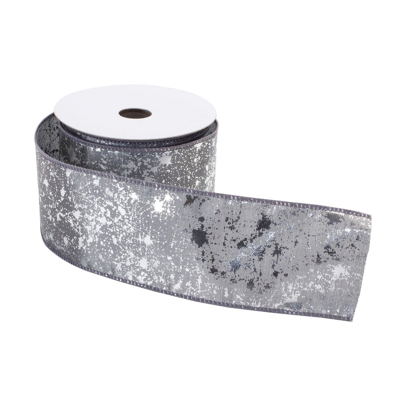 Melrose Distressed Grey Ribbon (Set of 2)