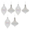 Melrose Iridescent Beaded Glass Onion Ornament (Set of 6)