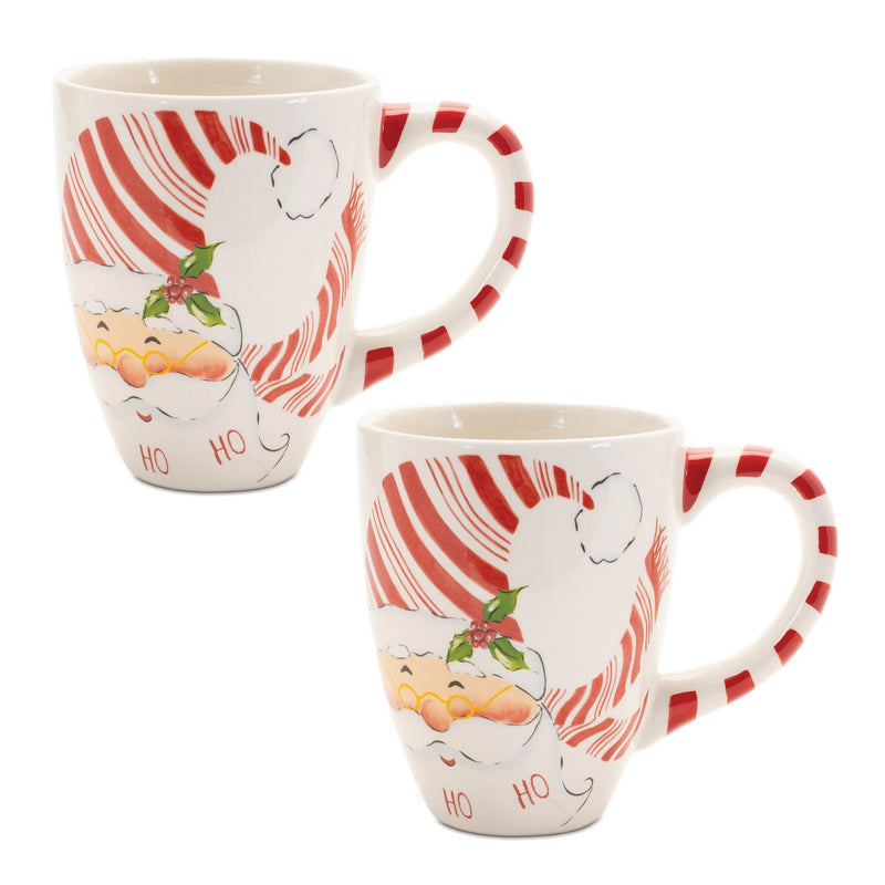 Melrose Santa Coffee Mug (Set of 2)
