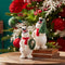 Melrose Glittered Snowman Figurine (Set of 2)