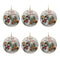 Melrose Merry Christmas Woodland Disc Ornament (Set of 6)