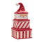 Melrose Ceramic Stacking Santa Character (Set of 3)