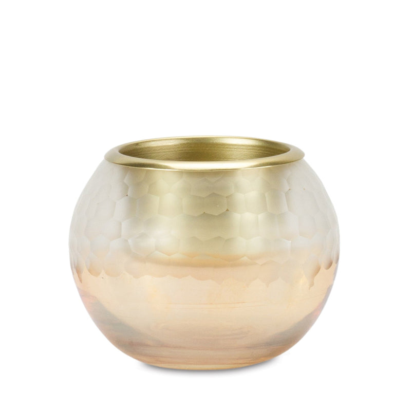 Melrose Ombre Glass Votive Candle Holder (Set of 2)